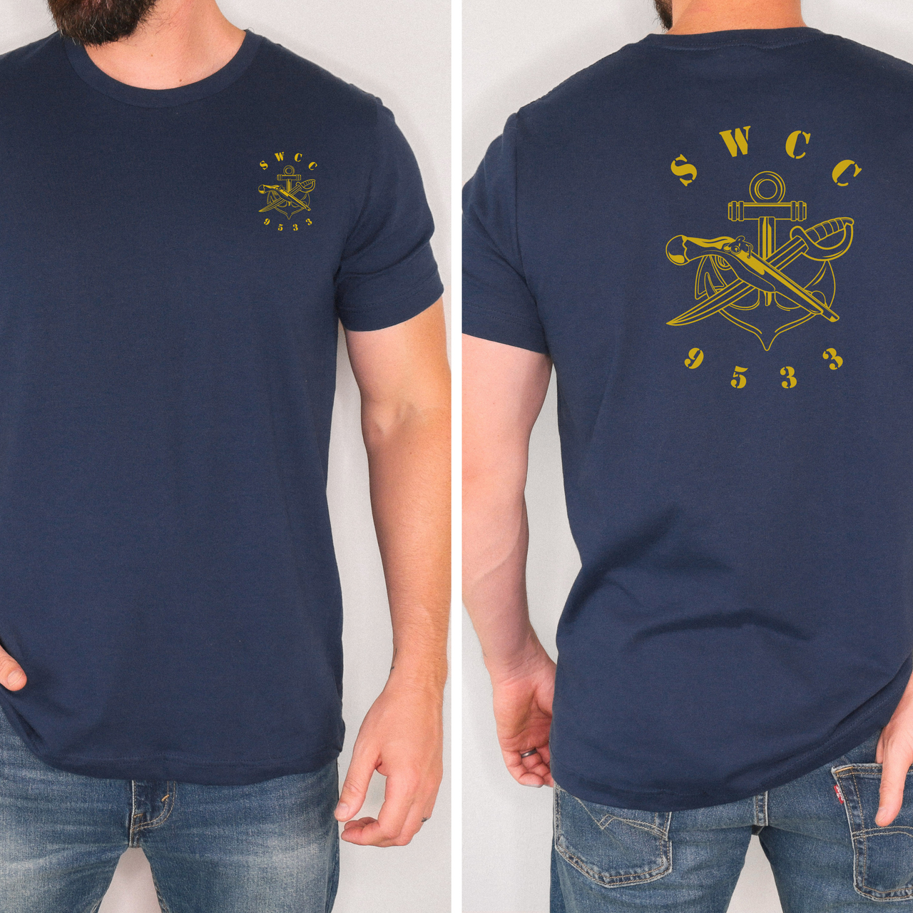 Special Warfare Combatant Craft Crewmen, 9533, T-Shirt (Gold)
