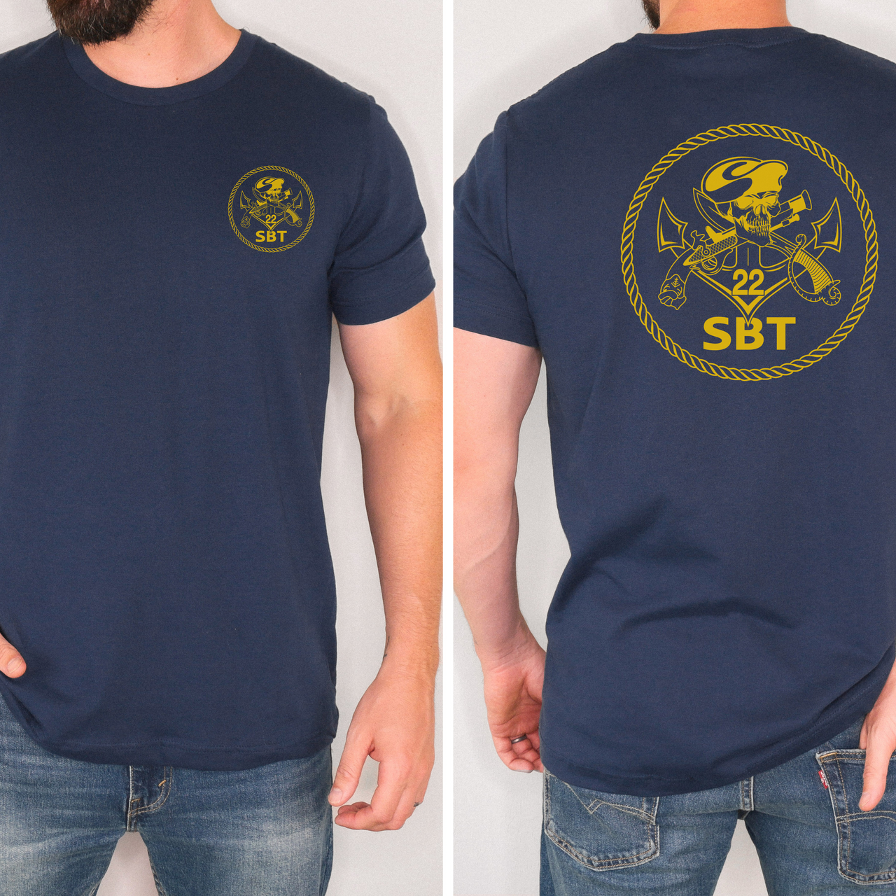 Special Boat Team 22 v2 - SBT22 T-Shirt (Gold)
