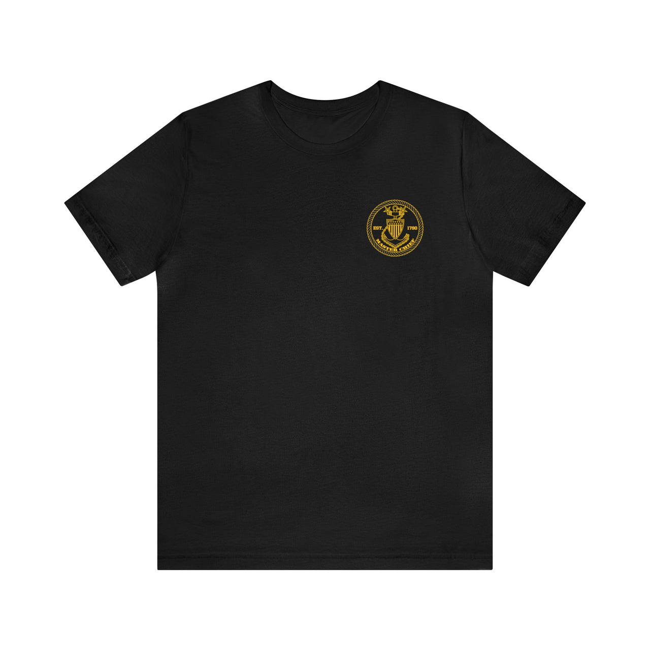 Coast Guard Master Chief T-Shirt 1790 (Gold)