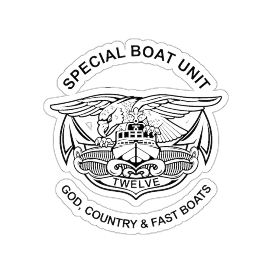 SBU 12 Sticker (Black)