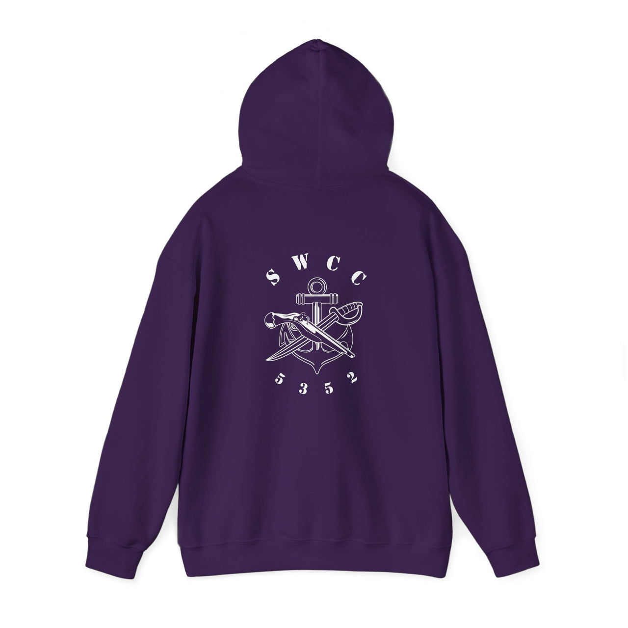 SB Pin with NEC 5352 Hoodie - Black & White Collection