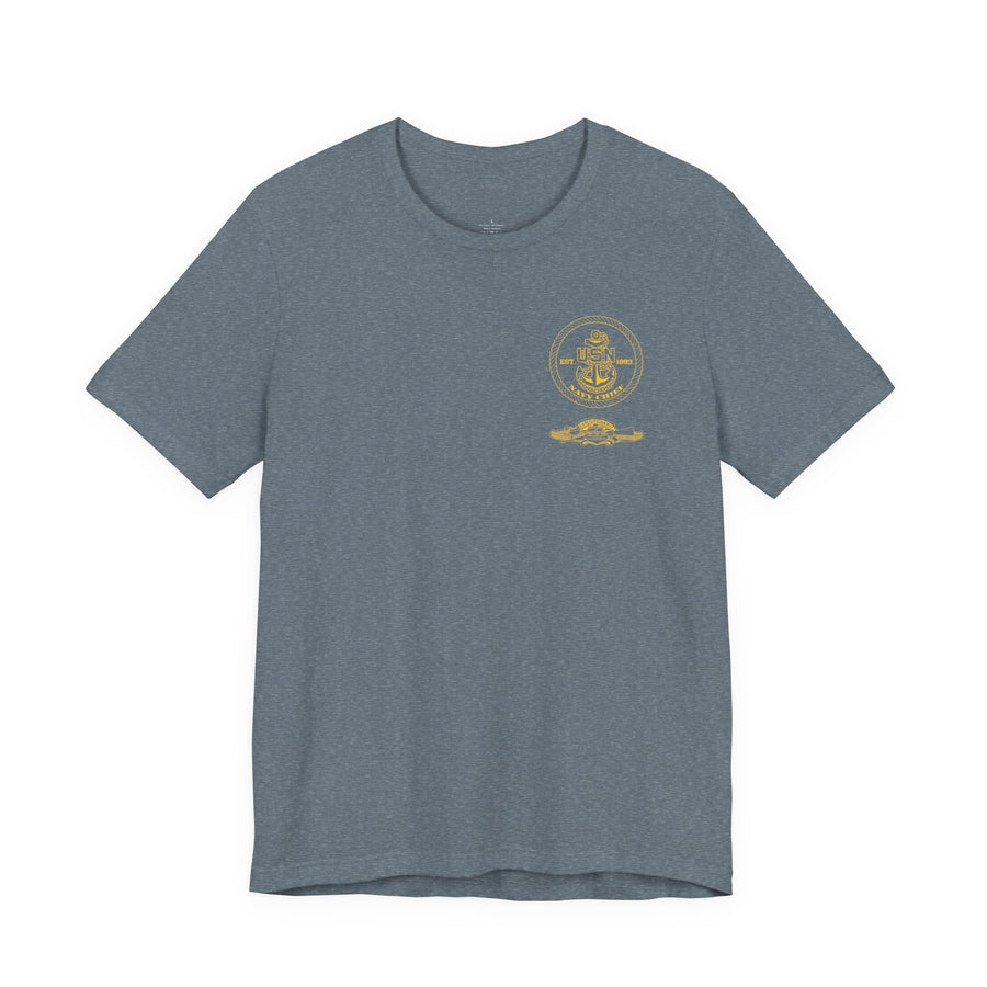 Chief Expeditionary Warfare Custom T-Shirt - Gold Collection