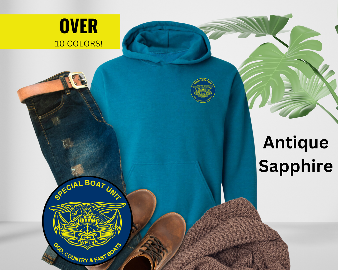 Special Boat Unit 12 v1 Hoodie - Color Collection
