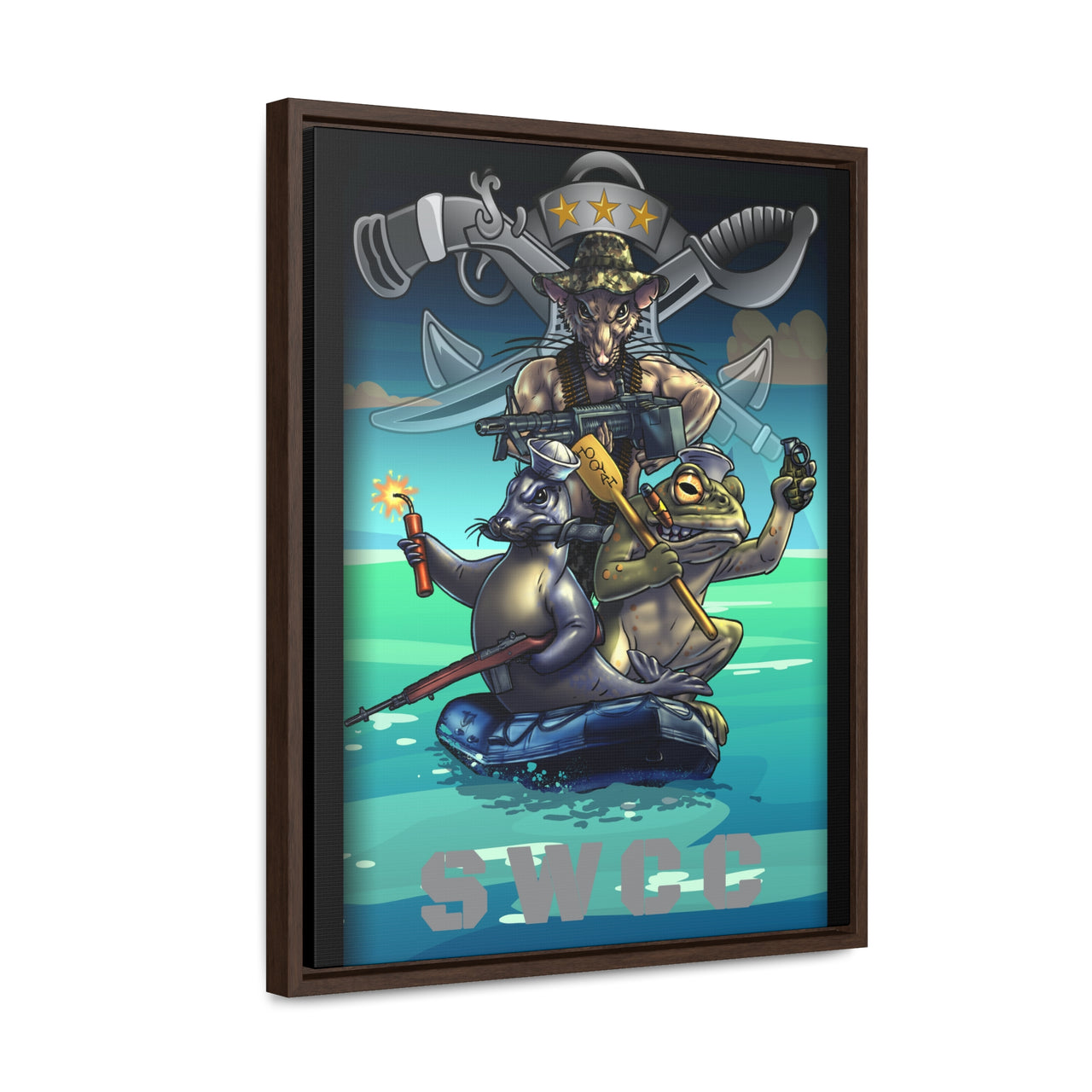 NSW SWCC PREMIUM GALLERY WRAP CANVAS 16X12