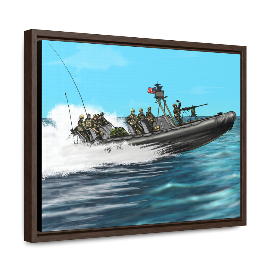 RHIB Framed Premium Gallery Wrap Canvas 16x12