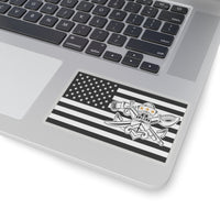 Thumbnail for Navy SWCC Flag Sticker (BW/BW)
