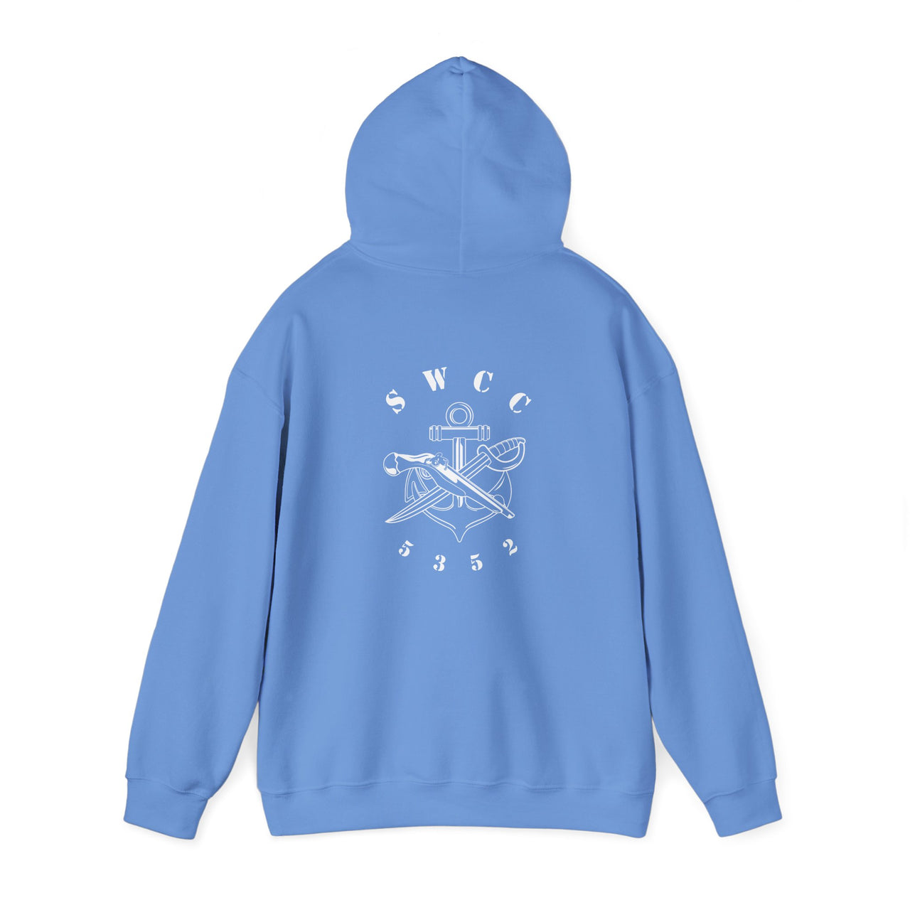 SB Pin with NEC 5352 Hoodie - Black & White Collection