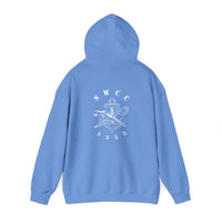 Thumbnail for SB Pin with NEC 5352 Hoodie - Black & White Collection