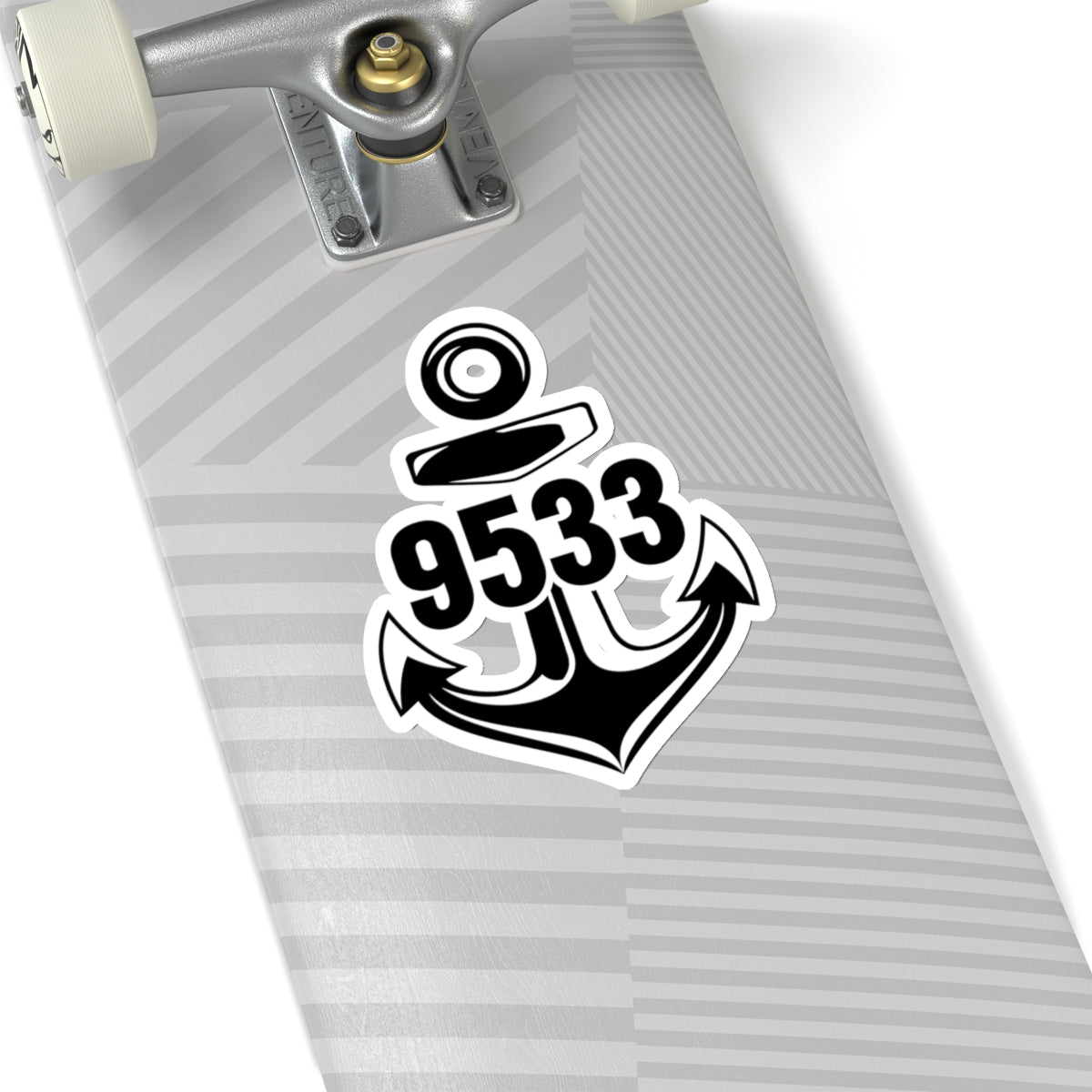 9533TC Kiss-Cut Stickers (Black)
