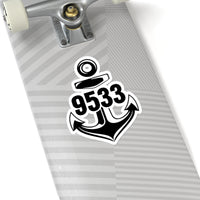 Thumbnail for 9533TC Kiss-Cut Stickers (Black)