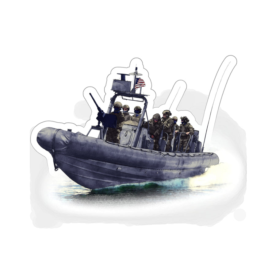 RHiB - Rigid Hull Inflatable Boat Sticker