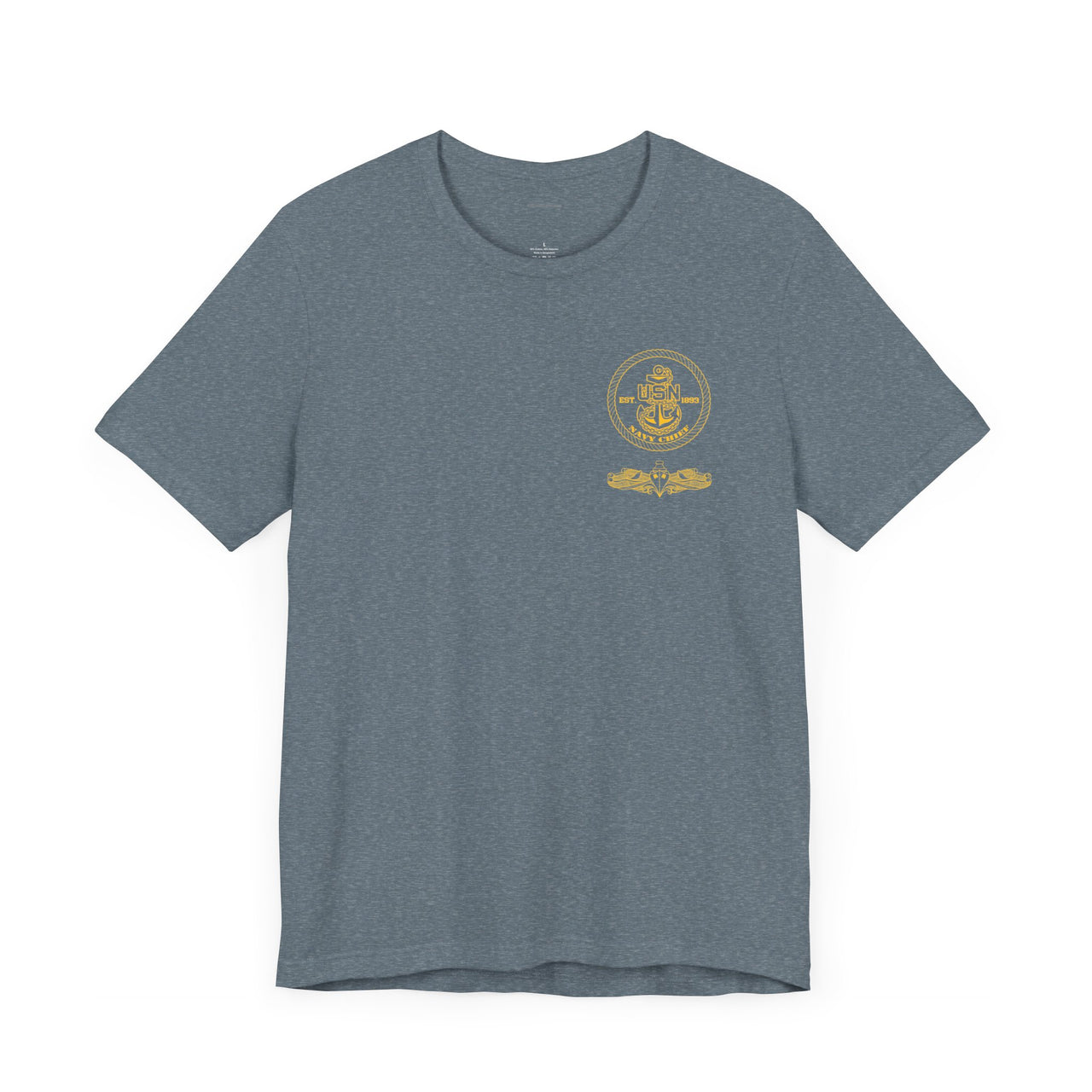 Navy Chief Surface Warfare Specialist Qualification T-Shirt - Gold Collection