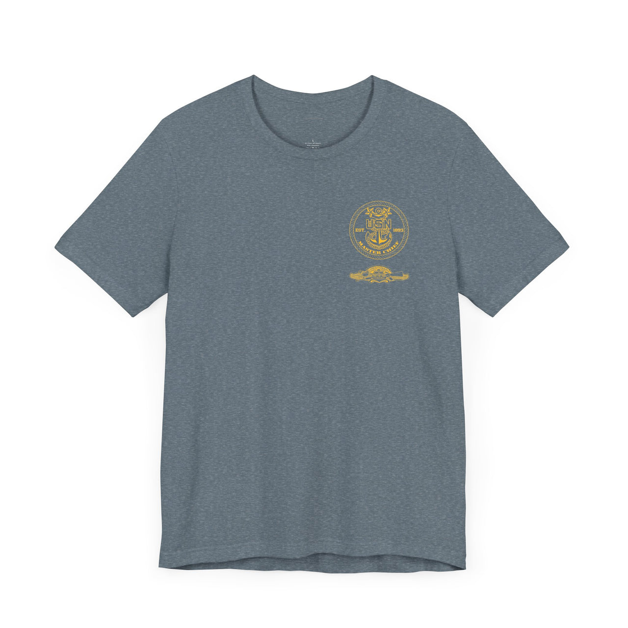 Navy Master Chief Expeditionary Warfare Qualification T-Shirt - Gold Collection