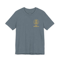 Thumbnail for Navy Master Chief Expeditionary Warfare Qualification T-Shirt - Gold Collection