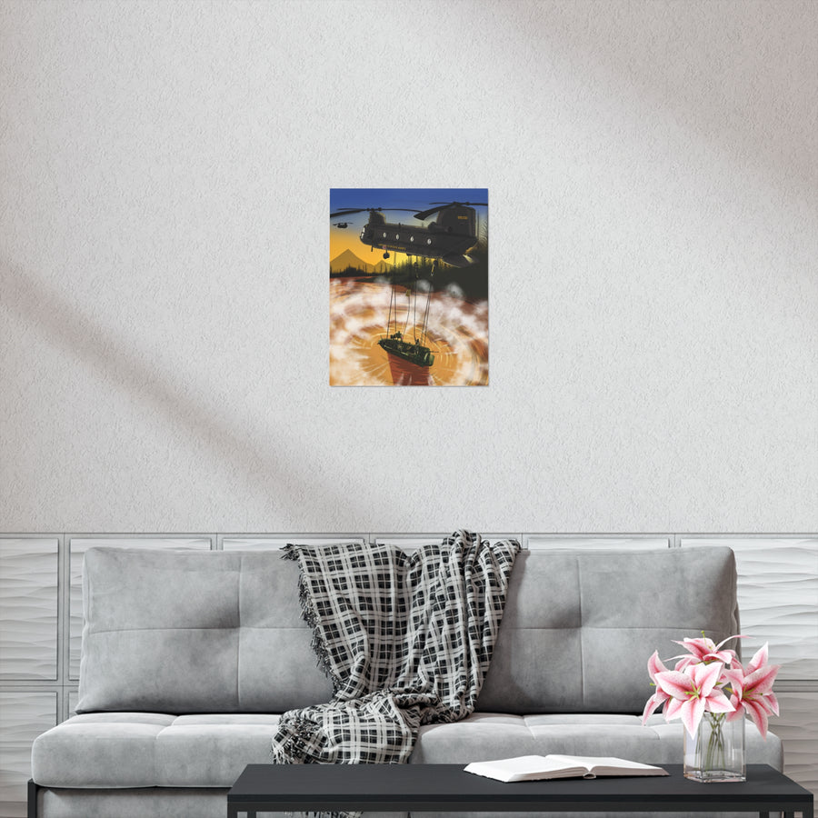 SOC-R Helo Cast Premium Matte vertical posters