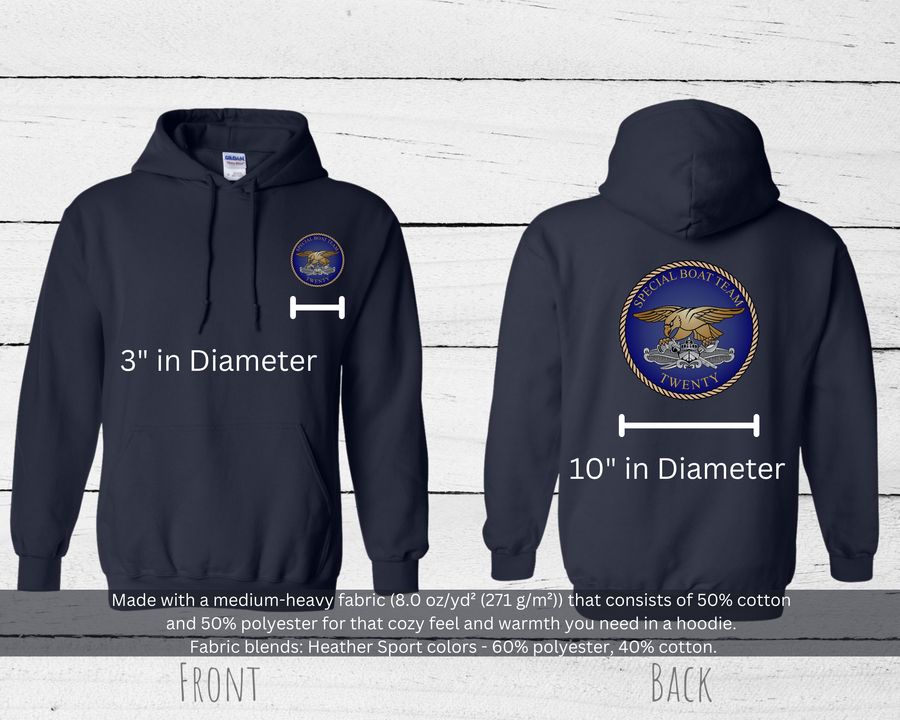 Special Boat Team 20 v1 Hoodie - Color