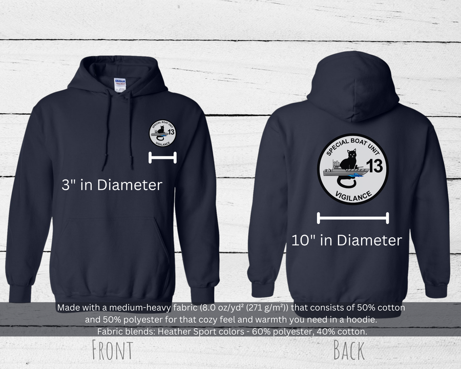Special Boat Unit 13 Hoodie - Color