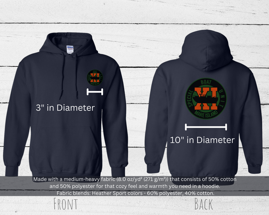 Special Boat Unit 11 v2 Hoodie - Color