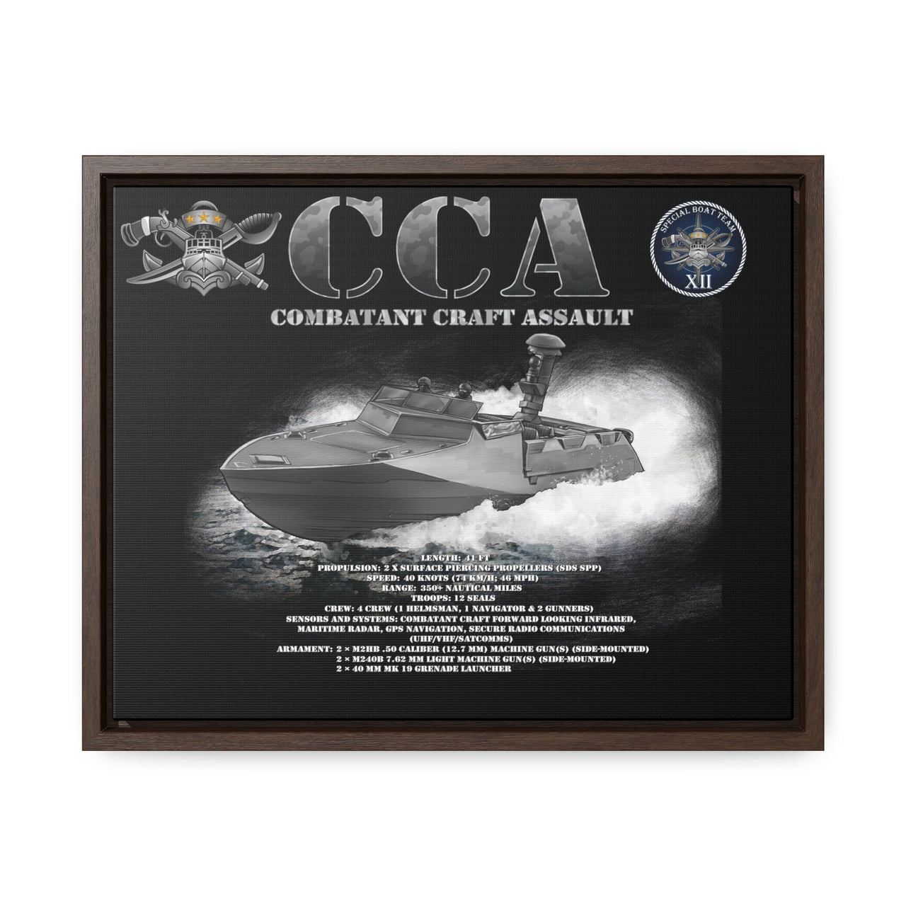 Combatant Craft Assault - CCA, Special Boat Team 12 - SBT 12