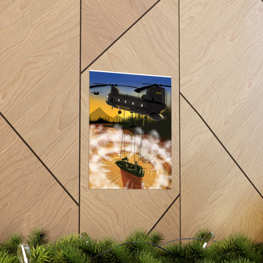 SOC-R Helo Cast Premium Matte vertical posters