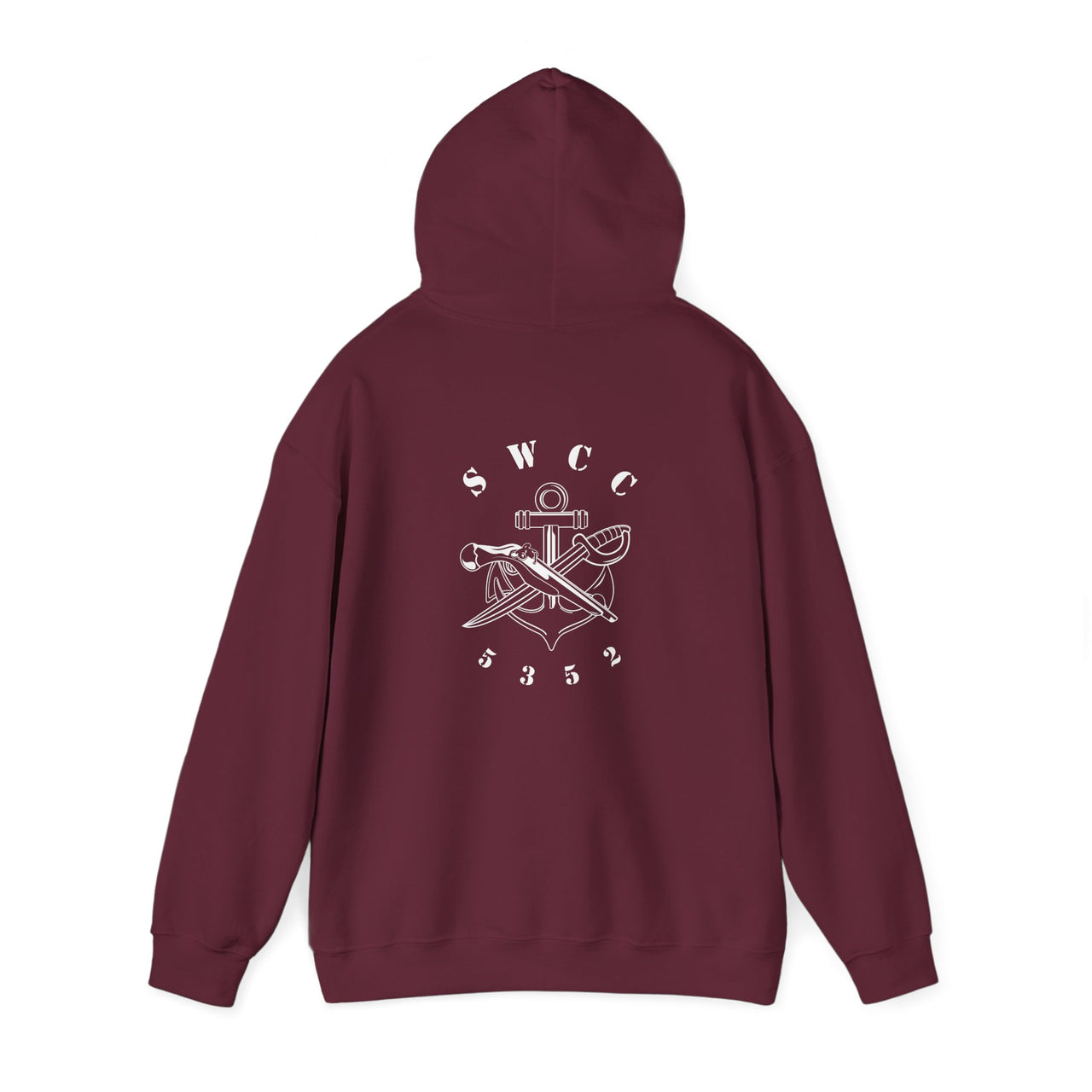 SB Pin with NEC 5352 Hoodie - Black & White Collection