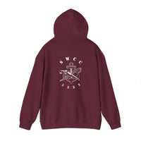 Thumbnail for SB Pin with NEC 5352 Hoodie - Black & White Collection