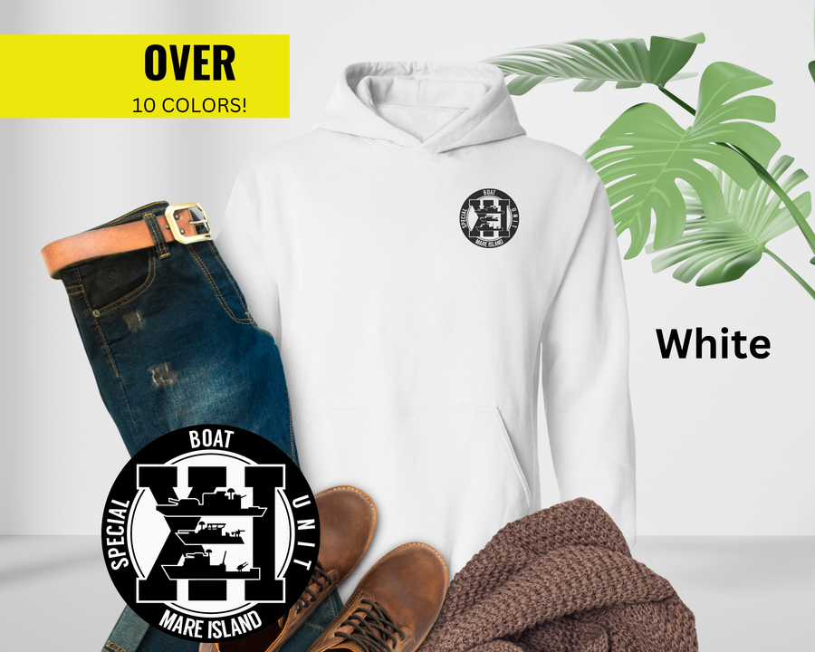 Special Boat Unit 11 v1 Hoodie - Black & White Collection