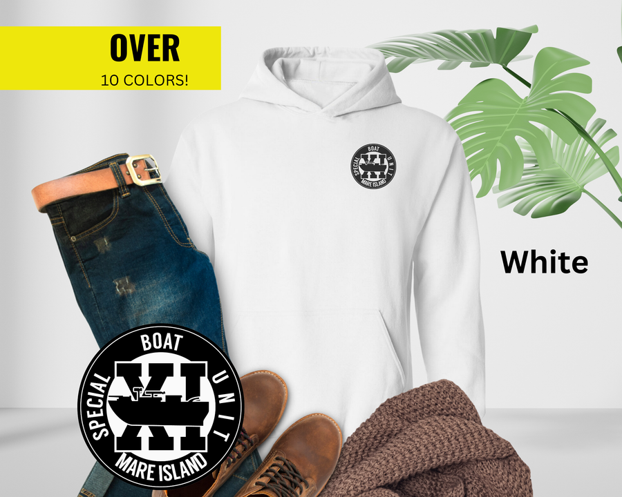 Special Boat Unit 11 v2 Hoodie - Black & White Collection