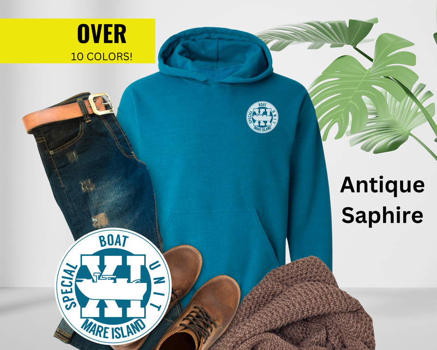 Special Boat Unit 11 v2 Hoodie - Black & White Collection