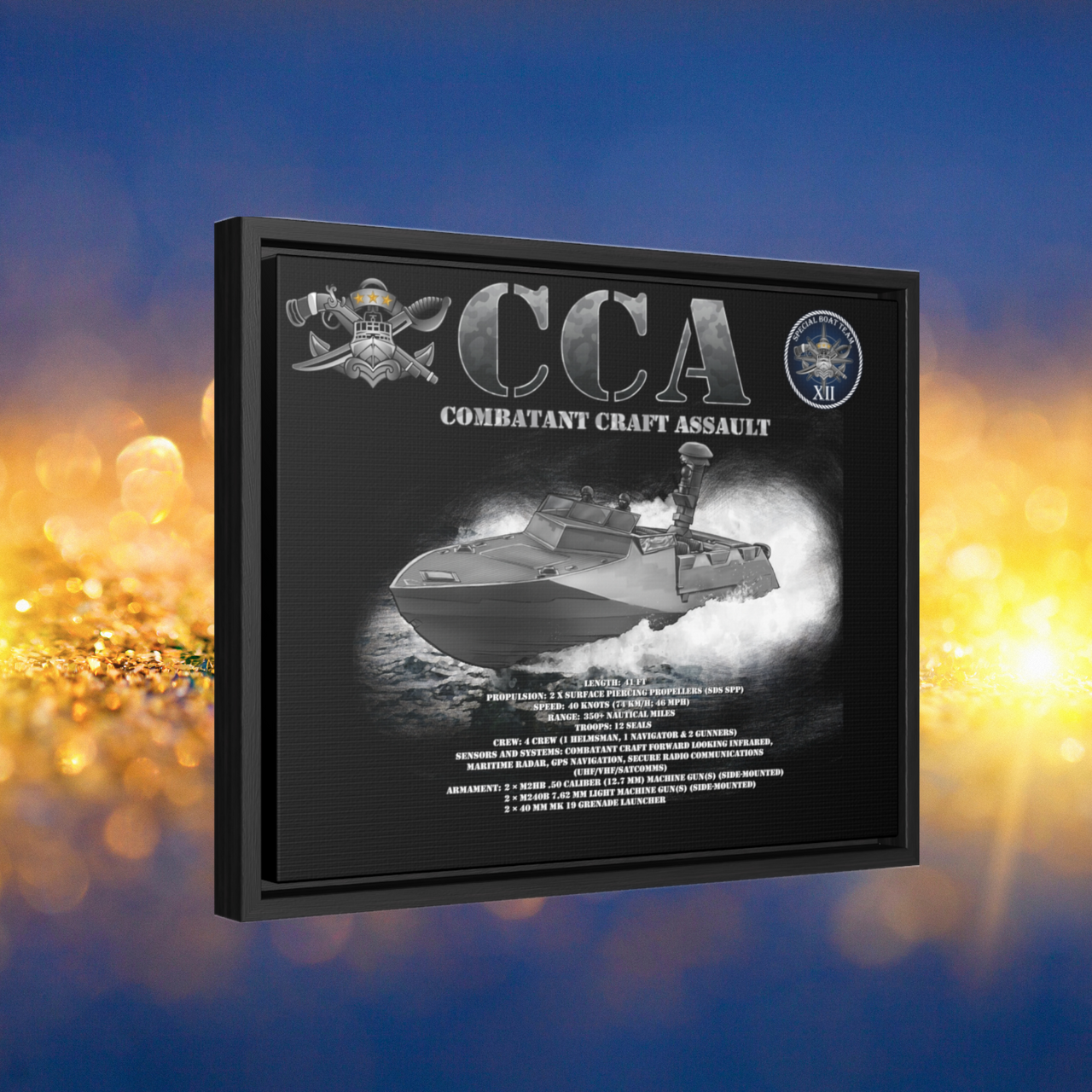 Combatant Craft Assault - CCA, Special Boat Team 12 - SBT 12
