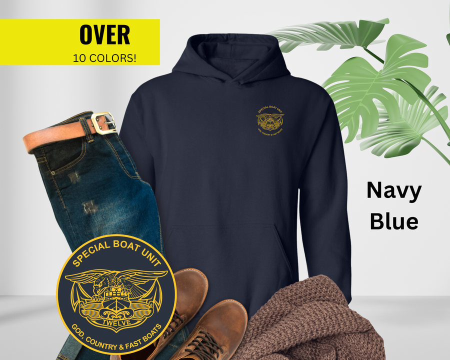 Special Boat Unit 12 v1 Hoodie - Gold Collection