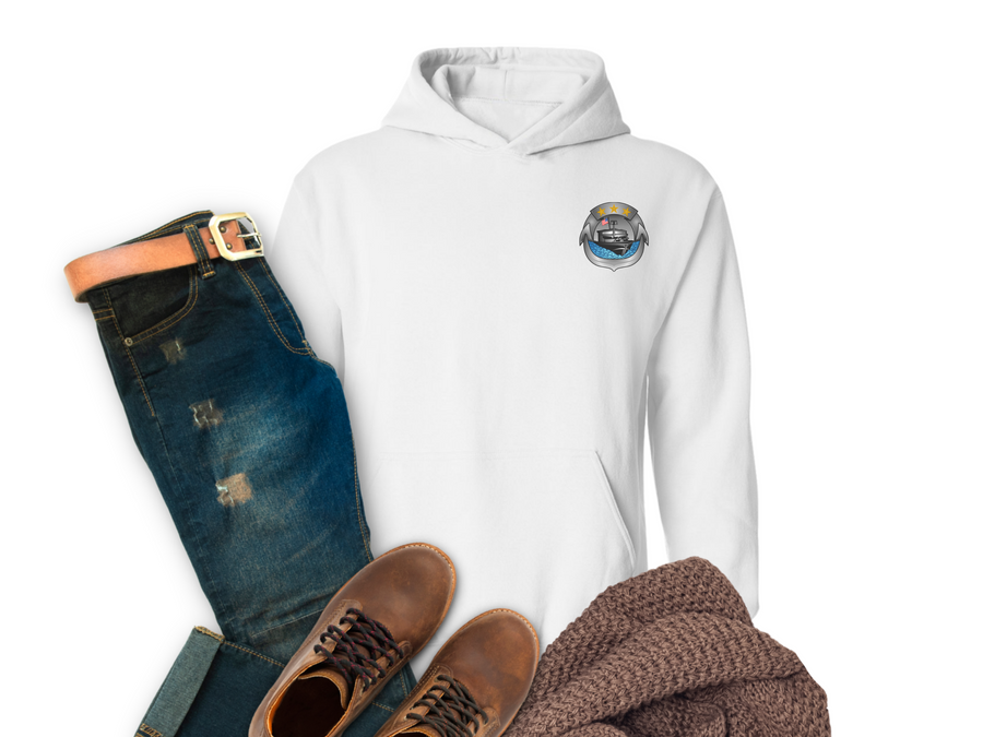 Combatant Craft Crewmen Pin - Hoodie (Color)