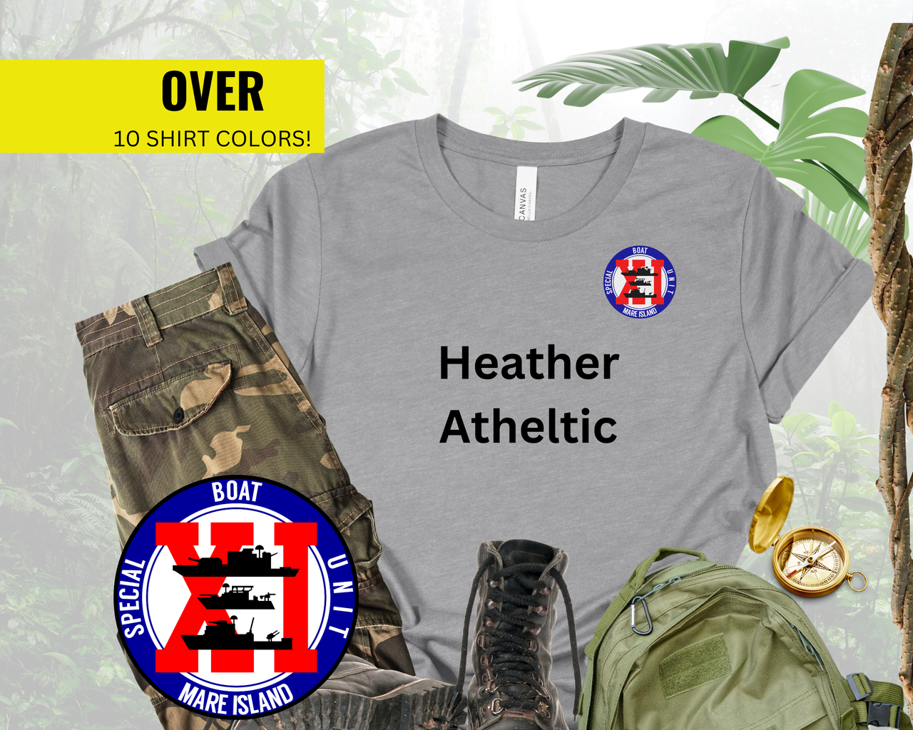 Special Boat Unit 11 v1 T-Shirt – Color Collection
