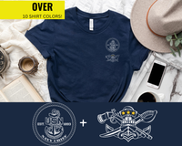 Thumbnail for Navy Chief SWCC Qualification T-Shirt - Black & White Collection