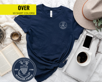 Thumbnail for Coast Guard Master Chief T-Shirt - Black & White Collection