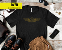 Thumbnail for Aircrewman Operator Qualification T-Shirt - Gold Collection