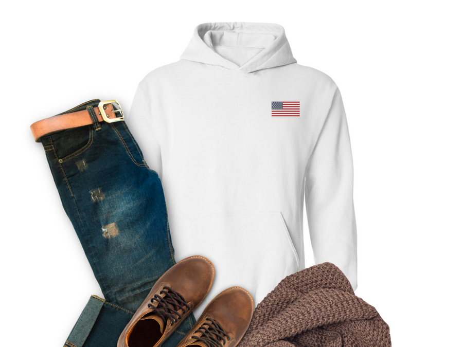 Military Blood Chit Hoodie (Color)