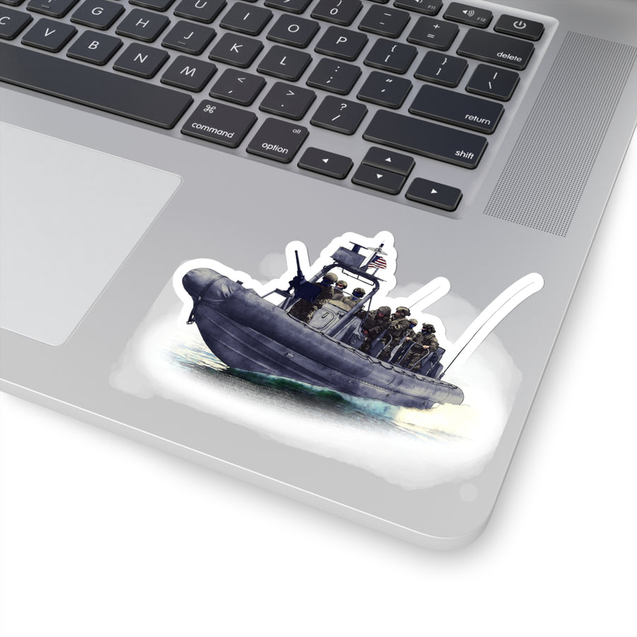 RHiB - Rigid Hull Inflatable Boat Sticker