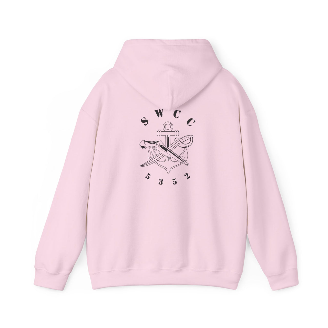 SB Pin with NEC 5352 Hoodie - Black & White Collection