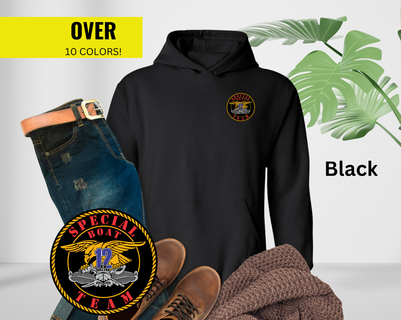 Special Boat Team 12 v1 Hoodie - Color