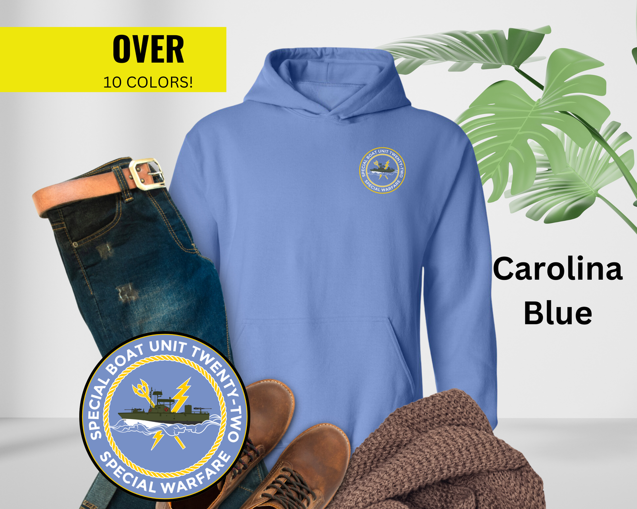 Special Boat Unit 22 v1 Hoodie - Color