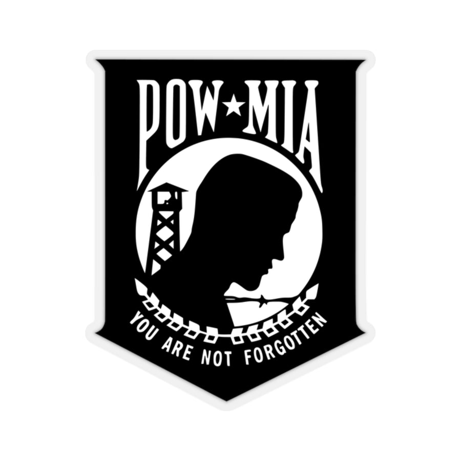 POW-MIA Sticker