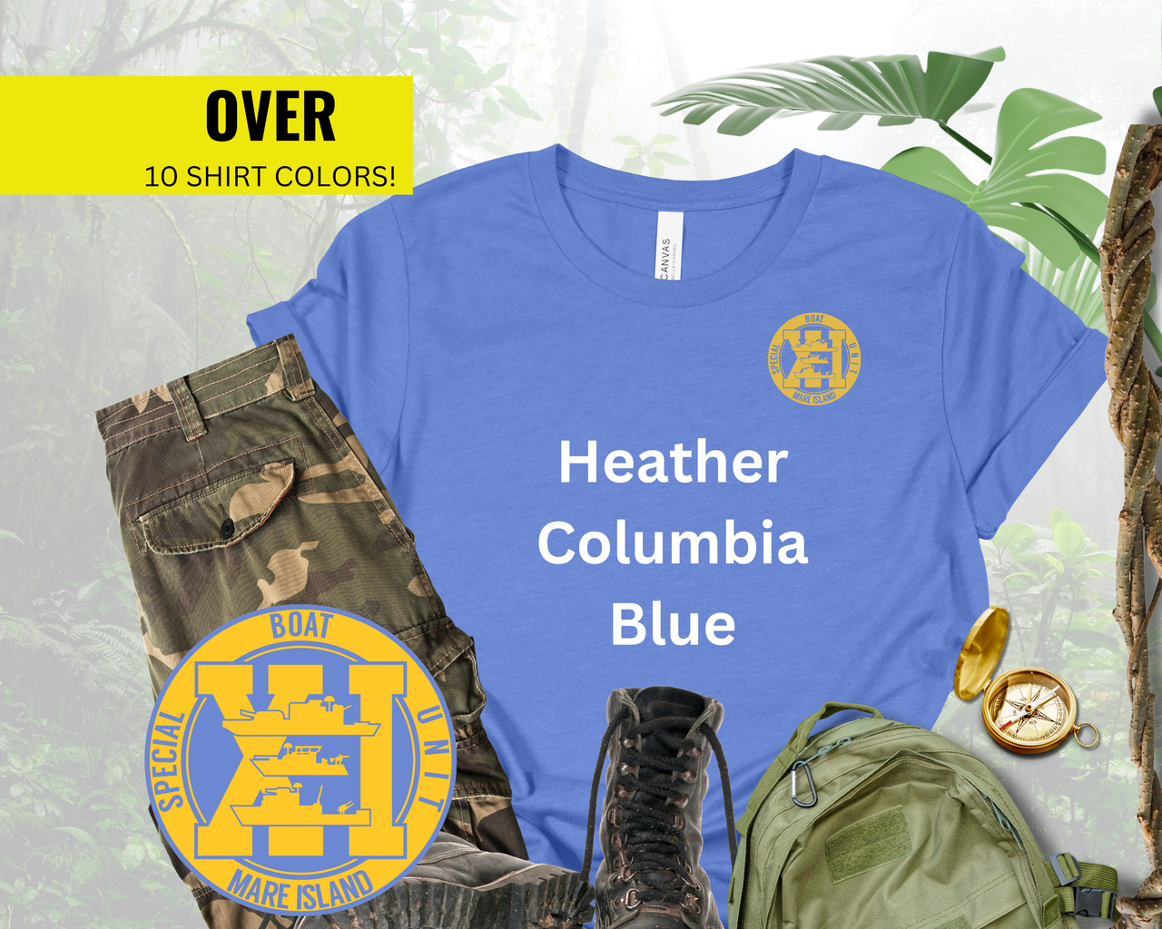 Special Boat Unit 11 v1 T-Shirt – Gold Collection
