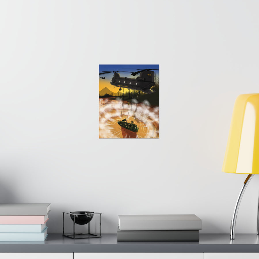 SOC-R Helo Cast Premium Matte vertical posters