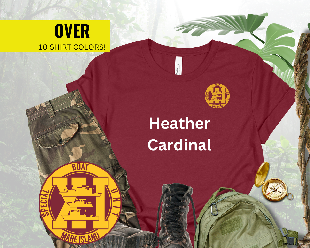 Special Boat Unit 11 v1 T-Shirt – Gold Collection