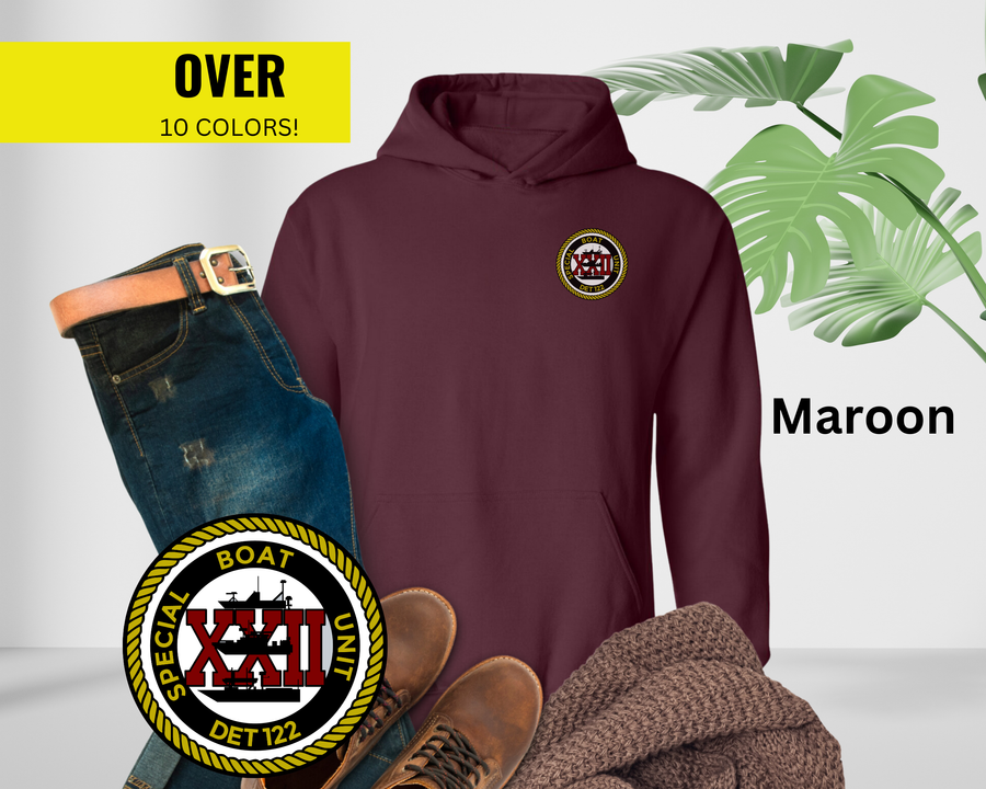 Special Boat Unit 22 DET 122 Hoodie - Color