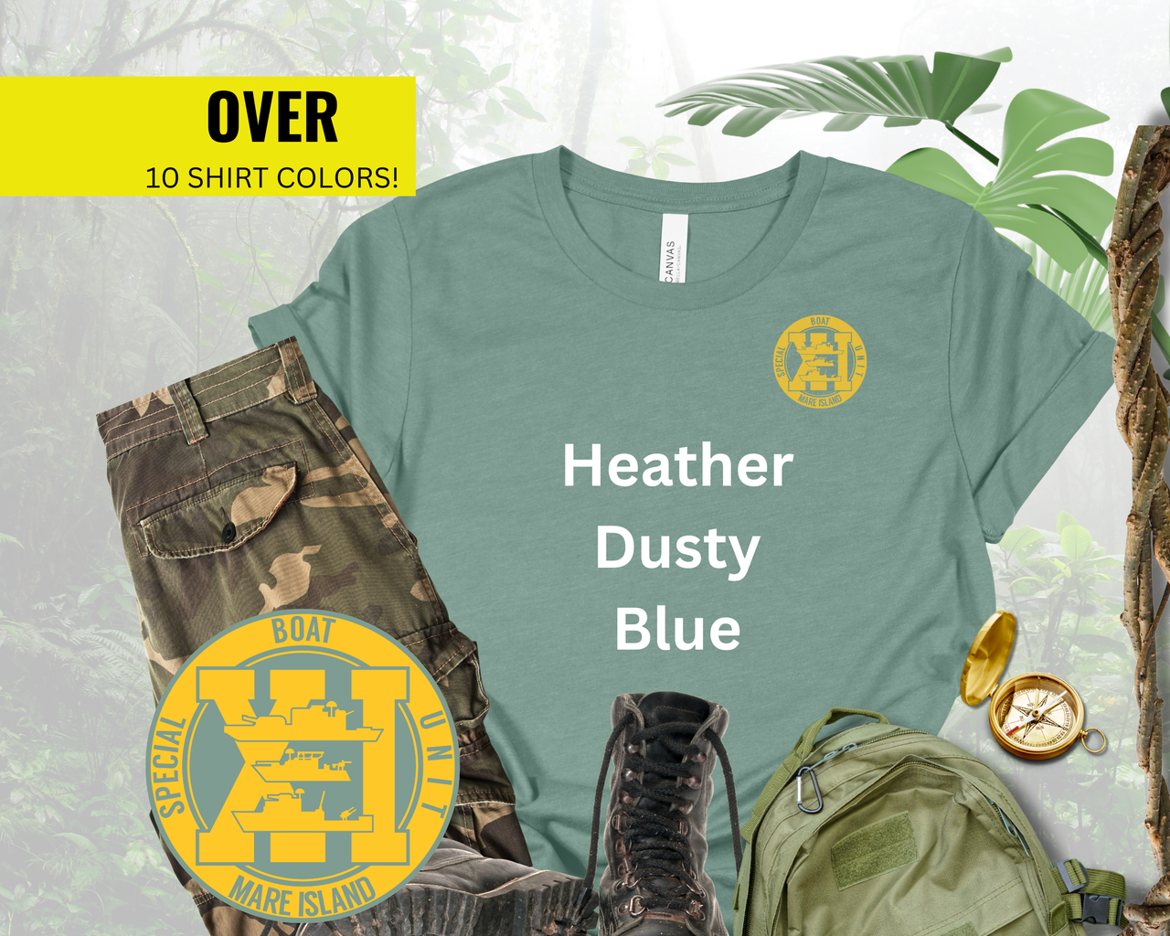 Special Boat Unit 11 v1 T-Shirt – Gold Collection