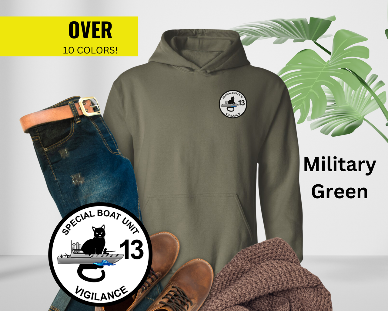 Special Boat Unit 13 Hoodie - Color