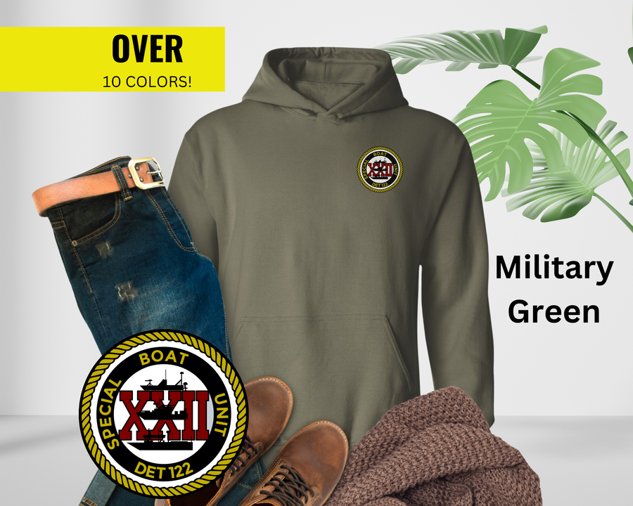 Special Boat Unit 22 DET 122 Hoodie - Color
