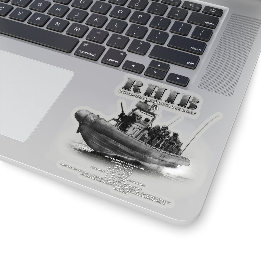 RHiB - Rigid Hull Inflatable Boat Sticker